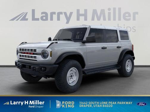 Avalanche Gray 2026 Ford Bronco Heritage Edition