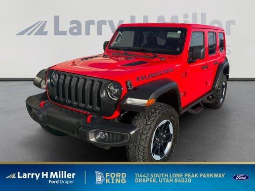 Firecracker Red Clearcoat 2022 Jeep Wrangler Unlimited Rubicon