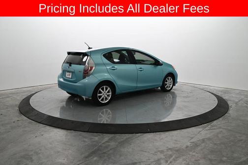 Summer Rain Metallic 2012 Toyota Prius c Three