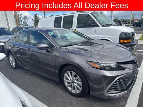 Underground/Midnight Black Metallic 2024 Toyota Camry LE
