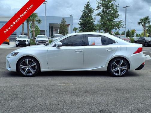 White 2019 Lexus IS 300 Base
