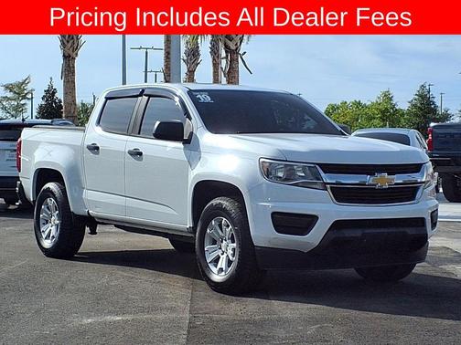 Summit White 2019 Chevrolet Colorado WT