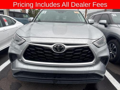 Celestial Silver Metallic 2023 Toyota Highlander Platinum