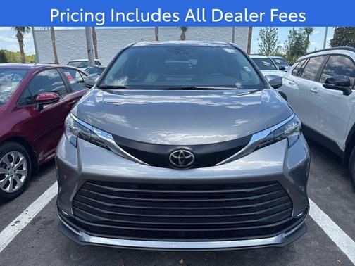 Heavy Metallic 2026 Toyota Sienna XLE