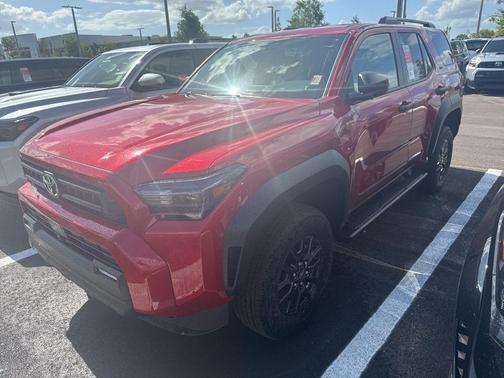 Supersonic Red 2026 Toyota 4Runner SR5