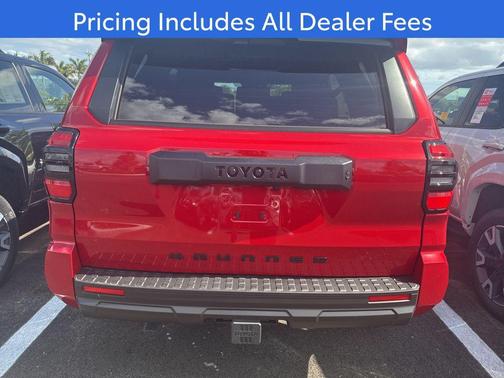Supersonic Red 2026 Toyota 4Runner SR5