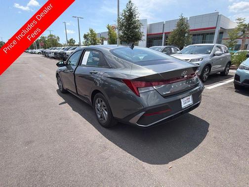 Amazon Gray 2025 Hyundai ELANTRA HEV Blue