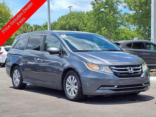 Modern Steel Metallic 2016 Honda Odyssey EX-L