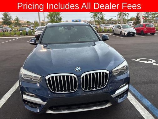 Phytonic Blue Metallic 2019 BMW X3 xDrive30i