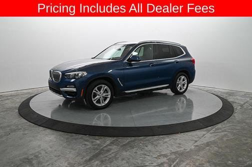 Phytonic Blue Metallic 2019 BMW X3 xDrive30i