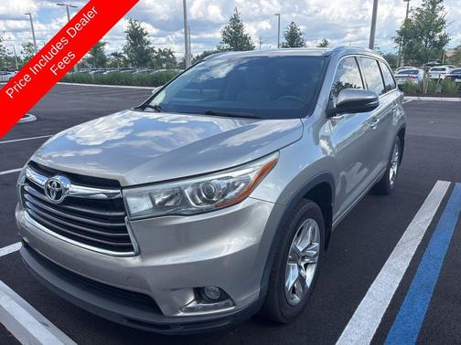 Creme Brulee Mica 2016 Toyota Highlander Limited