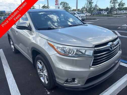 Creme Brulee Mica 2016 Toyota Highlander Limited