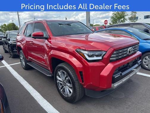 Supersonic Red 2026 Toyota 4Runner Limited