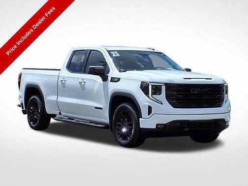 Summit White 2023 GMC Sierra 1500 Elevation