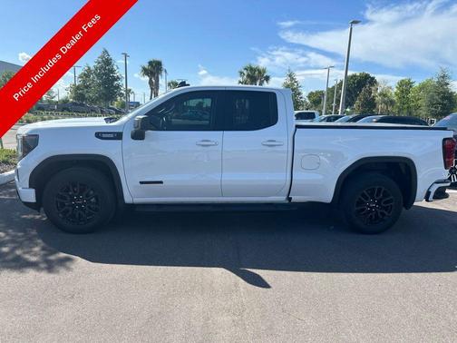 Summit White 2023 GMC Sierra 1500 Elevation