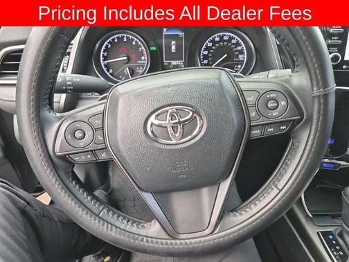 Midnight Black Metallic 2024 Toyota Camry SE