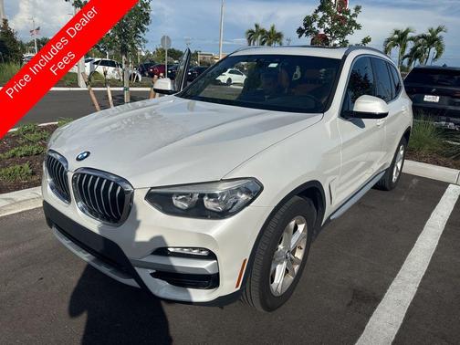 Mineral White Metallic 2019 BMW X3 sDrive30i