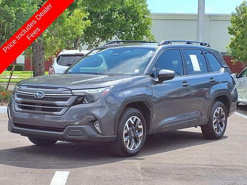 Gray Metallic 2025 Subaru Forester Premium