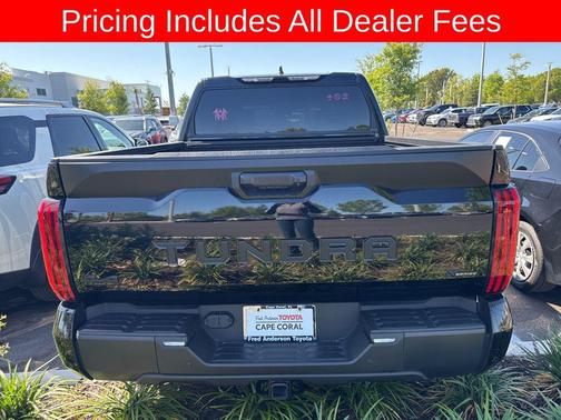 Midnight Black Metallic 2024 Toyota Tundra SR5
