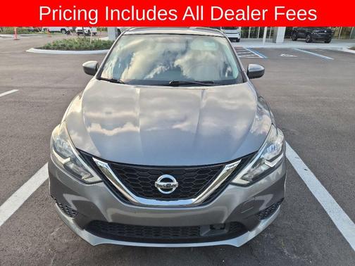 Gun Metallic 2019 Nissan Sentra SV