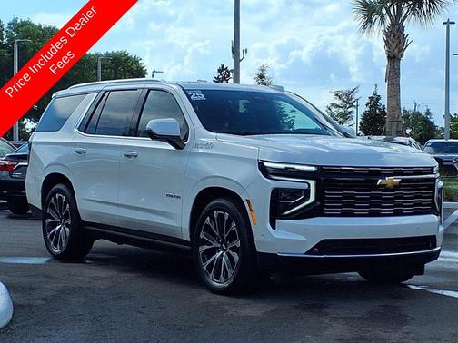Iridescent Pearl Tricoat 2025 Chevrolet Tahoe 4WD High Country
