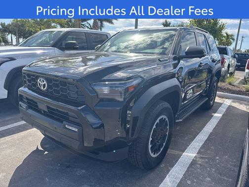 Black 2026 Toyota 4Runner TRD Off Road Premium