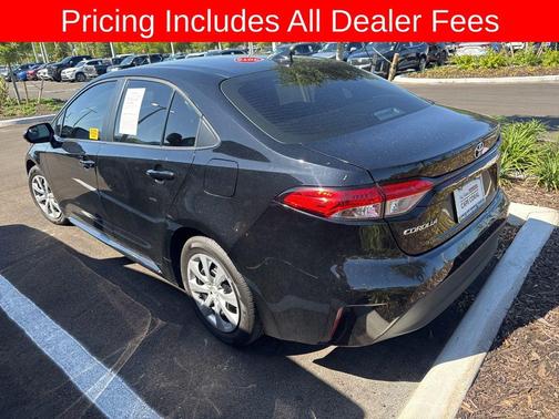 Midnight Black Metallic 2024 Toyota Corolla LE