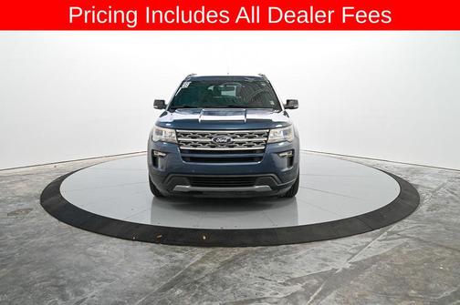 Blue Metallic 2018 Ford Explorer XLT