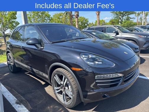 Jet Black Metallic 2012 Porsche Cayenne Cayenne