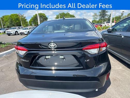 Midnight Black 2026 Toyota Corolla LE