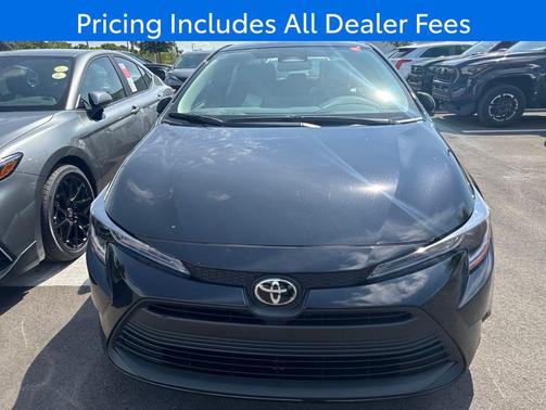 Midnight Black 2026 Toyota Corolla LE