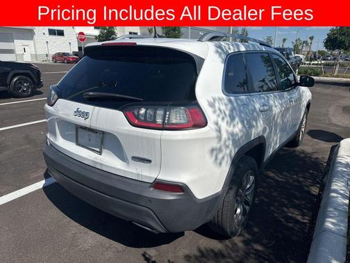 Bright White Clearcoat 2021 Jeep Cherokee Latitude Lux