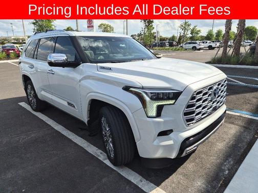 Pearl 2023 Toyota Sequoia Capstone