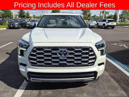 Pearl 2023 Toyota Sequoia Capstone