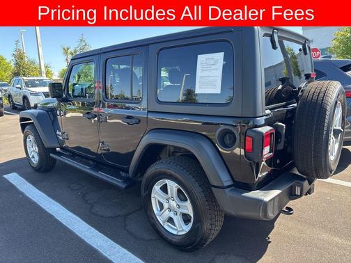 Black Clearcoat 2019 Jeep Wrangler Unlimited Sport