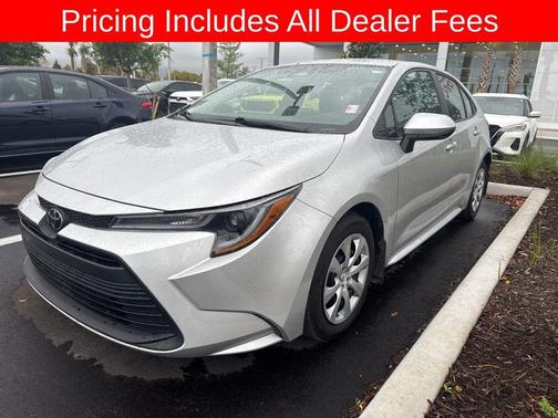 Classic Silver Metallic 2025 Toyota Corolla LE