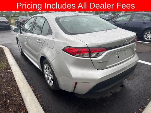 Classic Silver Metallic 2025 Toyota Corolla LE