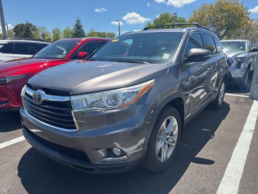 Predawn Gray Mica 2016 Toyota Highlander Limited Platinum