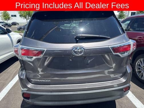 Predawn Gray Mica 2016 Toyota Highlander Limited Platinum