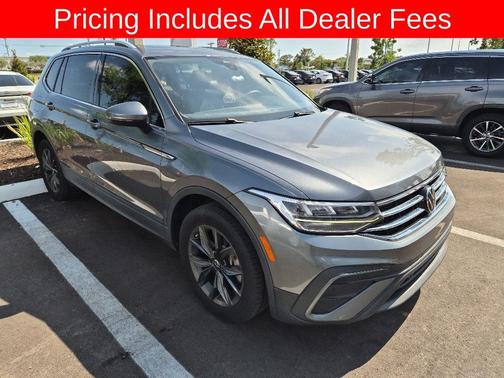Platinum Gray Metallic 2022 Volkswagen Tiguan 2.0T SE