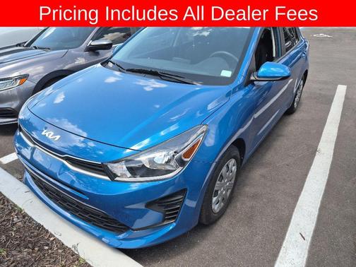 Sporty Blue 2023 Kia Rio S