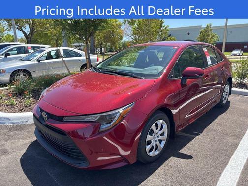 Ruby Flare Pearl 2026 Toyota Corolla LE