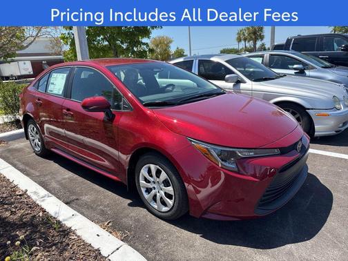 Ruby Flare Pearl 2026 Toyota Corolla LE