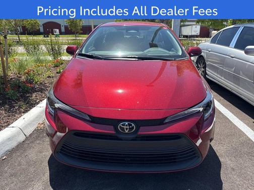 Ruby Flare Pearl 2026 Toyota Corolla LE