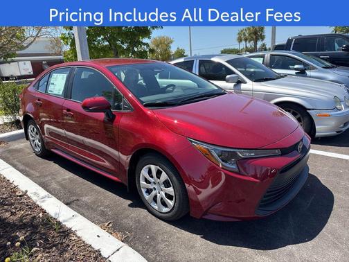 Ruby Flare Pearl 2026 Toyota Corolla LE