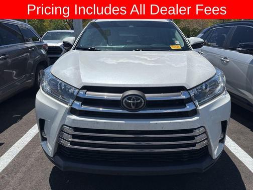 Blizzard Pearl 2019 Toyota Highlander Limited