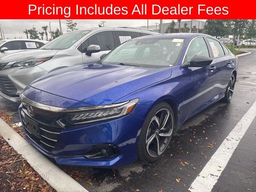 Still Night Pearl 2022 Honda Accord Sport 1.5T