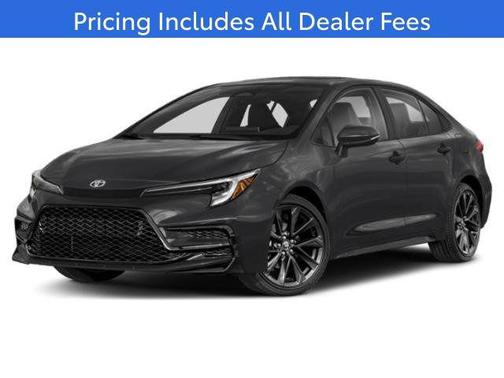 Classic Silver Metallic 2026 Toyota Corolla XSE