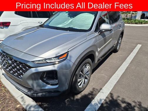 Shimmering Silver Pearl 2020 Hyundai SANTA FE Limited 2.4