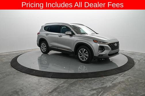Shimmering Silver Pearl 2020 Hyundai SANTA FE Limited 2.4